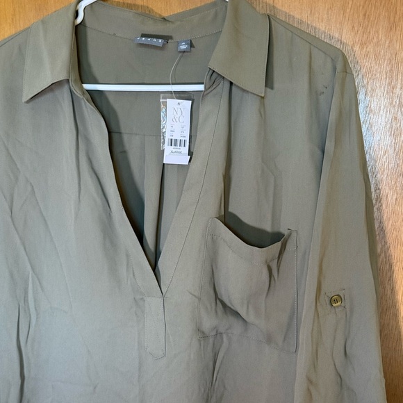 NWT New York & Company Blouse Size XL - Picture 2 of 8